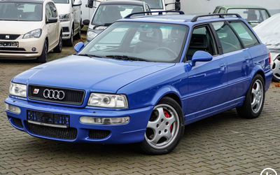 Audi RS2 Avant Nogaro Blau Alcantara restauriert für 30.000€ Note 2+ Sammlerfahrzeug (1994)