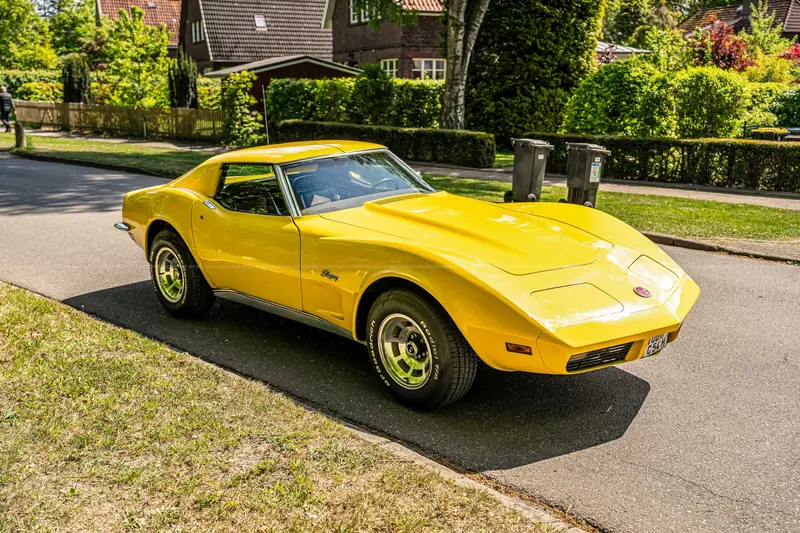 Chevrolet Corvette C3 T-Top (1973), USA-Import, umfangreiche Investitionen, Matching Numbers