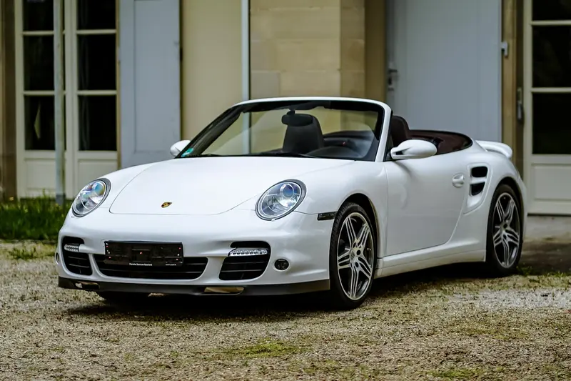Porsche 997 Turbo Mk1 Cabrio aus 3. Hand Scheckheft gepflegt Gepflegter Gesamtzustand (2008)