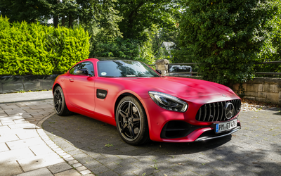 Mercedes-Benz AMG GT Coupé (2019), full service history, only 38,300 kilometers, very good condition