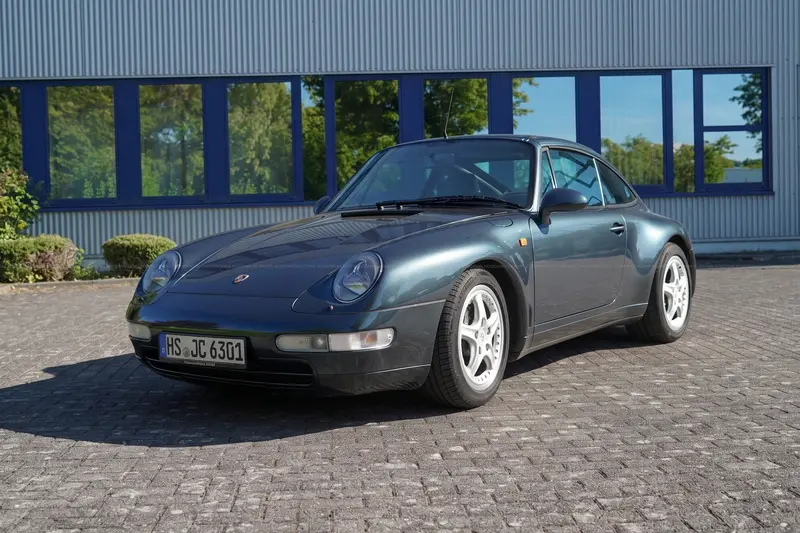 Porsche 911 993 Targa (1996), lückenloses Scheckheft nur bei Porsche, erst 91.973km, deutsches Fahrzeug