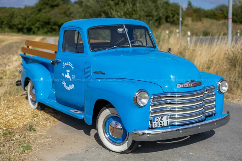 Chevrolet 3100 Pickup (1951), Classic-Data-Bewertung 2+, erneuerte Ladefläche, sehr schöner Zustand