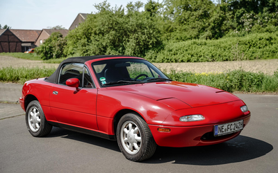 Mazda MX-5 Miata Typ NA Unfallfrei H-Kennzeichen Klima Hardtop aus 3. Hand 2.500 € Investitionen (1990)