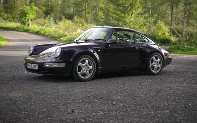 Porsche 964 911 Coupé Anniversary Model "30 Years of 911" No. 734 of 911 Special paint finish Viola Metallic accident-free (1993)