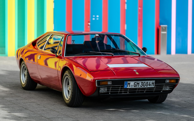 Ferrari Dino 308 GT4 (1975), Classic Analytics Note 2, sehr gepflegt, 23.000€ seit 2017 investiert