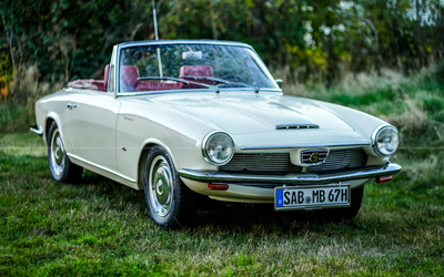 Glass 1300 GT Convertible, Completely Restored, Certificate Note 2, Only 69 Worldwide (1967)