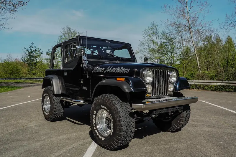 Jeep CJ-7 Bikini-Top Persenning H-Kennzeichen Verzollt Teilrestauriert Kunstlederbezug (1984)