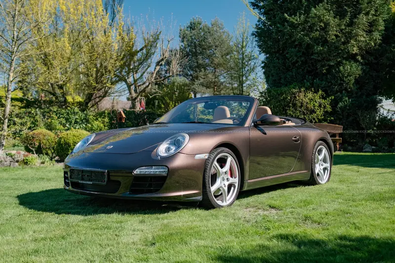 2009 Porsche 911 997 Carrera S Cabriolet, PDK, Sport Chrono, and full leather interior; recently serviced; full service history