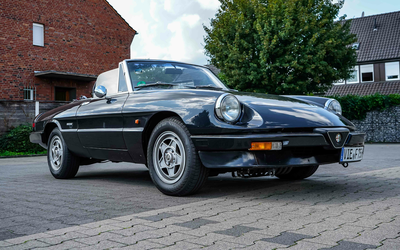 Alfa Romeo Spider 1.6 Aerodinamica, 5-Gang, Teilrestauriert, Unfallfrei (1988)