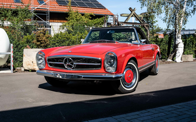 Mercedes Benz W113 aus 1. Hand 30.000 € investiert in Top Zustand mit Klima (1970)