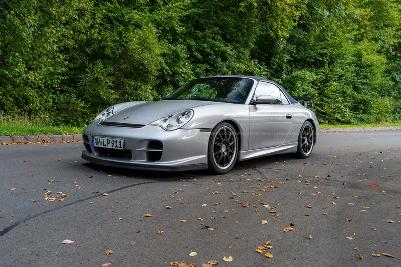 Porsche 911 996 Carrera 4 Cabriolet (2002), Recaro sports seats installed, various modifications with ABE, hardtop available