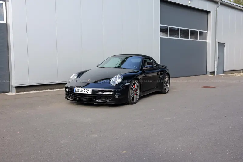 Porsche 911 997 Turbo Cabriolet (2009), Handschalter, deutsches Fahrzeug, 99-Punkte-Check, sehr gepflegt