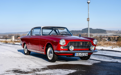 Fiat 2300S Coupé in red 2nd hand Current MOT Restored Rare example (1961)