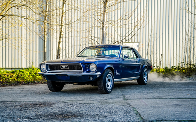 Ford Mustang USA-Import, Teilrestauriert, neuer Crate-V8-Motor (1968)