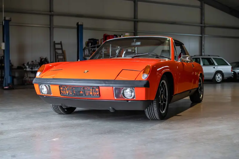 Porsche 914 2.0 restauriert deutsche Erstzulassung Continentalorange (1974)