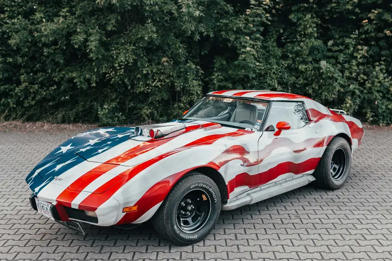 Chevrolet Corvette C3 Stars and Stripes