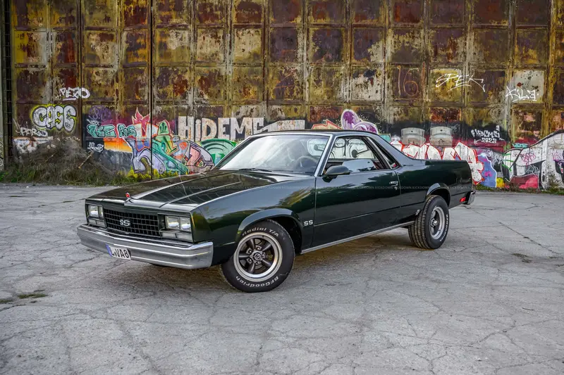 Chevrolet El Camino (1986), fully restored, rebuilt engine with 460 hp, nearly $30,000 invested