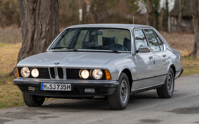 BMW 735iA E23 (1981), only 98,326 kilometers, classic color combination, very well maintained
