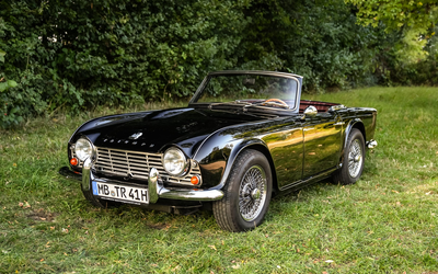 Triumph TR4 aus 2. Hand und seit 33 Jahren im Besitz des Käufers (1962)