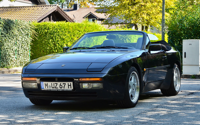 Porsche 944 S2 Cabrio aus 3. Hand H-Kennzeichen mit Wertgutachten Note 2 Lückenloses Scheckheft (1990)