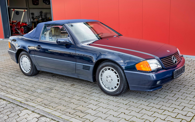 Mercedes-Benz R129 500SL from 2nd hand with low mileage Becker Grand Prix 2000 memory seats (1991)