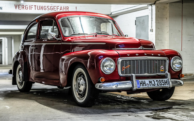 Volvo PV544 2nd hand Accident-free H license plate Restored 5.000€ Invested (1964)