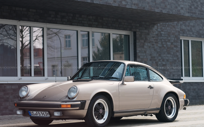 Porsche 911 SC 3.0 (1983), US import, with H license plate, sports exhaust, regularly serviced