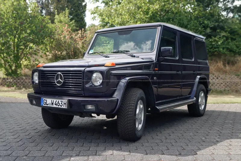 Mercedes-Benz 500 GE mit H-Kennzeichen, Originalzustand, Kuhfänger vorhanden (1993)