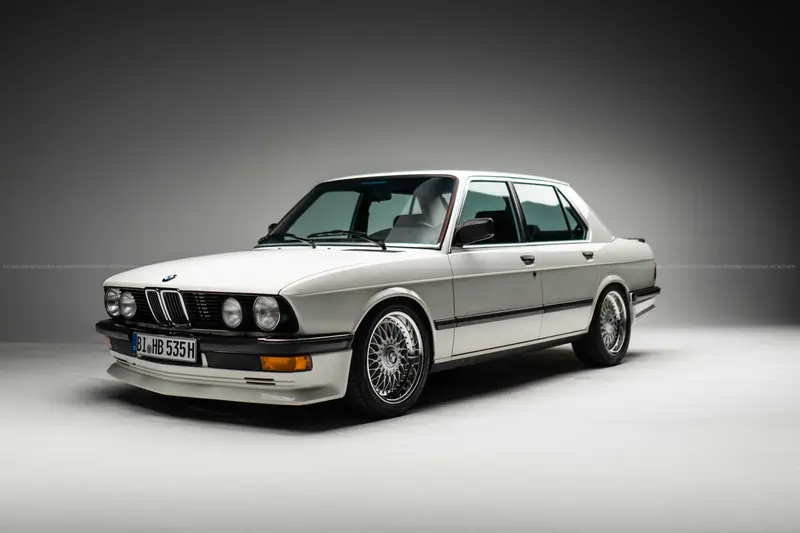 BMW E28 535i "Hartge" (1988), 250 hp, extensively restored, technology completely overhauled, certificate grade 2+