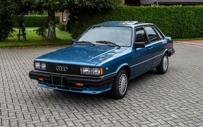 Audi 4000S Restored € 11,000 invested with H-approval and current TÜV (1984)