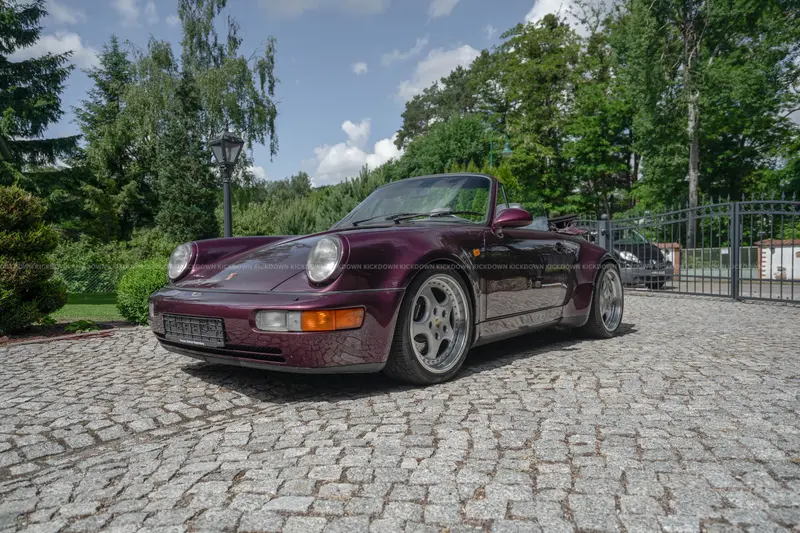 Porsche 911 964 Carrera 2 Cabriolet WTL (1992), Handschalter, Scheckheft, deutsches Fahrzeug, Classic-Data Note 2+