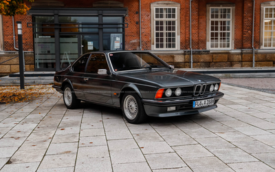 BMW 635 CSi E24 (1986), air conditioning, 74,000 kilometers, very attractive color combination, extremely well maintained