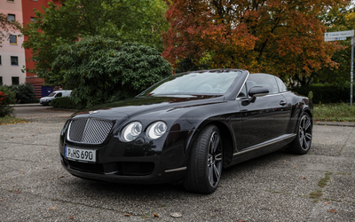 Bentley Continental GTC (2008), well-maintained original condition, extensive equipment, 14 years in first ownership