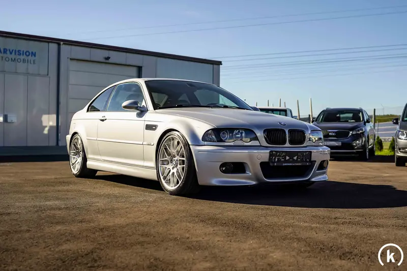 BMW E46 M3 Schaltgetriebe Reparaturhistorie KW V3 Competition Felgen Styling 163 (2001)