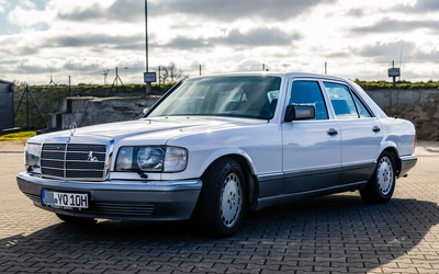 Mercedes-Benz W126 420 SE Kat mit Wertgutachten der Note 2- und H-Kennzeichen (1985)
