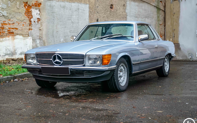 Mercedes-Benz C107 SLC 500 V8 one of 1,154 pieces checkbook first paint (1981)