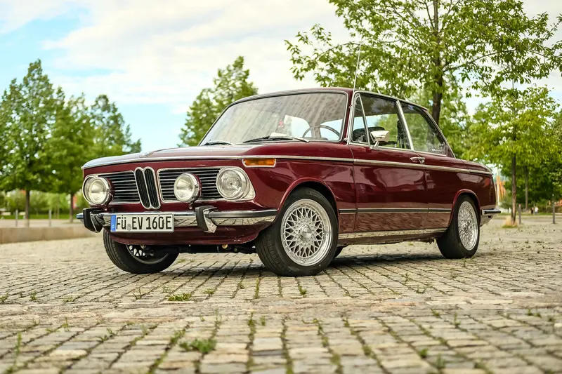 BMW 1602 electric conversion from 2nd hand very rare vehicle (1 of 2) 45.000 € invested (1972)