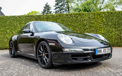Porsche 911 997 Targa 4S Black / Black from 2nd hand complete checkbook only 71,788 km mileage (2009)