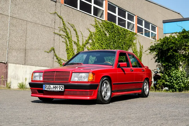 Mercedes-Benz W201 190 E from 2nd hand and owned by the seller for 40 years (1984)