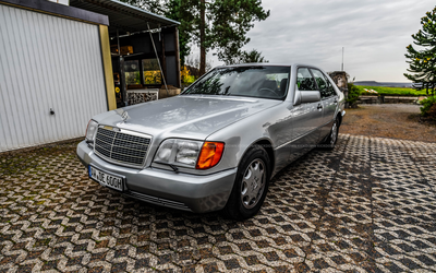 Mercedes-Benz 600SE W140 (1992), Gutachten Note 2, neuer Service, sehr gepflegt