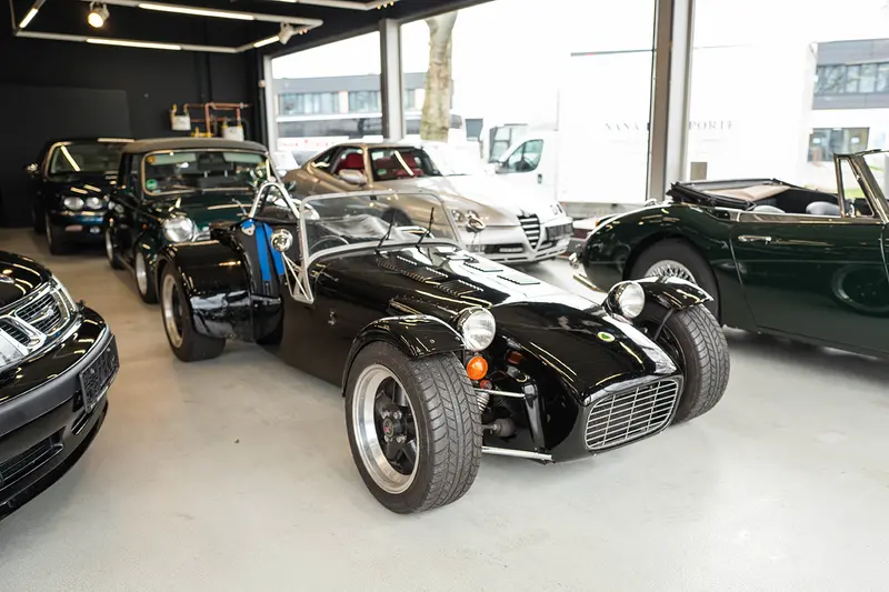 Lotus Super Seven S2 vollständig neu aufgebaut inkl. originaler Lotus Elan Motor 90PS Formel 2 Hinterachse Doppel Webervergaser (1965)