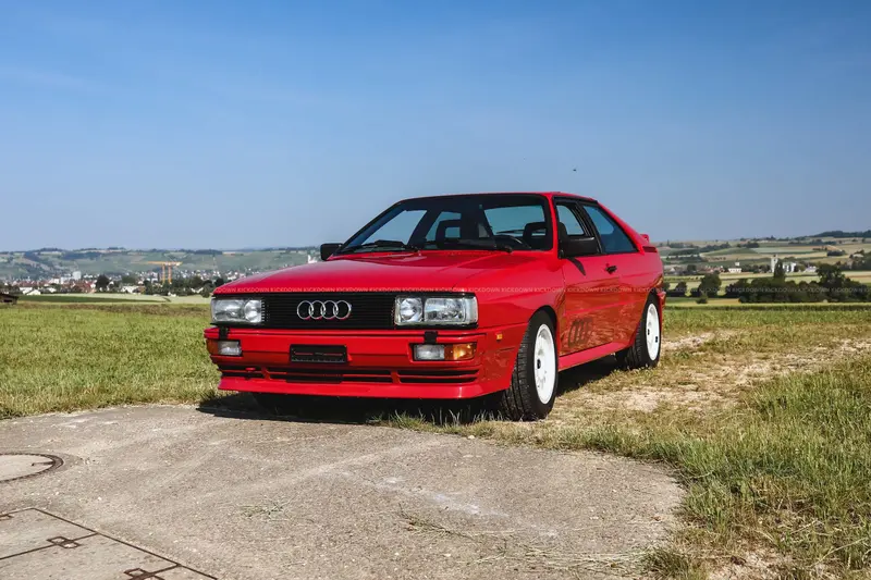 Audi Quattro Typ 85 (1985), 5.000 CHF investiert, gepflegter Originalzustand, Schweizer Veteranenzulassung