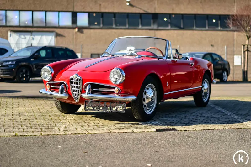 Alfa Romeo Giulietta Spider mit 1.600er Motor sehr guter Zustand (1962)
