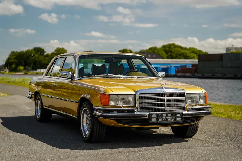 Mercedes-Benz 350 SE W116 (1979), collector's vehicle, Klimatronic climate control, vehicle rating 2+
