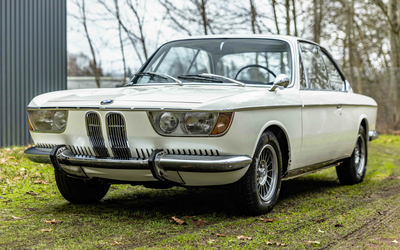 BMW 2000 CS umfangreiche Restaurierung Fotodokumentation Schiebedach elektrische Fensterheber sehr guter Zustand (1967)