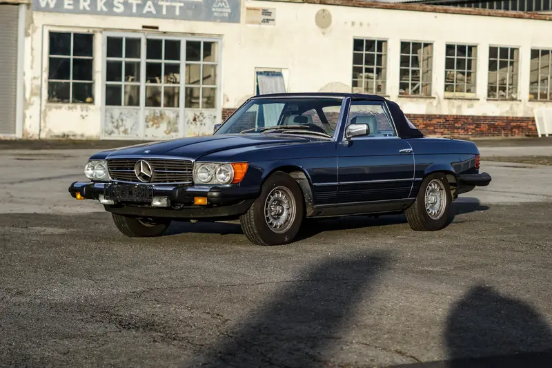 Mercedes-Benz R107 380 SL Teilrestauriert Aus 2. Hand Unfallfrei Neues Faltverdeck Radio V8-Motor (1984)