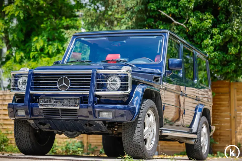 Mercedes-Benz G500 5.8 liter Brabus conversion cruise control dark blue (1999)