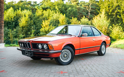 BMW E24 628 CSi 2nd hand original BMW rims climate (1979)