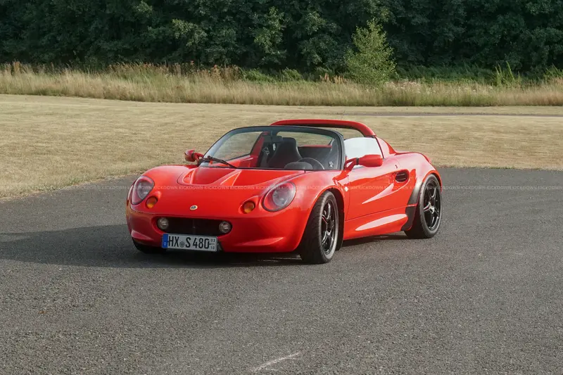 Lotus Elise MK1 Sport 190-Umbau (1998), Linkslenker, frischer großer Service, 2. Hand, umfangreiche Dokumentation