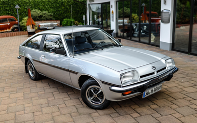 Opel Manta B CC in Grau Metallic, mit TÜV, H-Kennzeichen, stetige Wartung (1979)